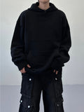 Plus jacquard snap hood knit