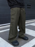 Vintage Washed Nylon Cargo Pants