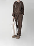 Fleece Half Zip Up Setup Pants