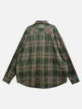 Nomad shirring check shirt
