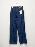 Slab Denim Wide Pants