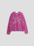 Youth two-way flow hood zip-up