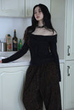 Leather belt choker