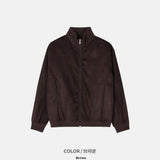 Roa Suede Crop Zip-Up