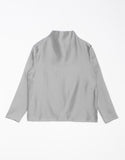 SATIN POLA BLOUSE