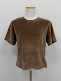 Annie Velvet Half T-Shirt