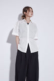 d2 nylon pintuck slacks