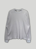 Front Incision Waffle Long Sleeve