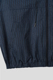 Dewey Check Crop Hood Windbreaker