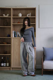Muller twist off-shoulder top