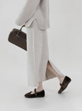 [Premium] Fair Turtleneck Whole Garment Wool Set-up