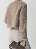 Mongle Boucle Short Jacket