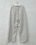 [unisex] Crown Two-Tuck Long Wide Pants