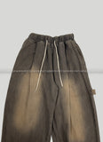 Vintage Sand Washed Carpenter Balloon Denim