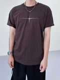 Mark light half T-shirts