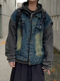 Sandwashing Vintage Denim Sleeveless