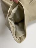 Modern collarless short leather jacket