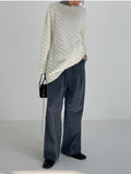 Chrome Corduroy Wide Slacks