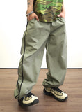 Unisex two-line string pants