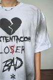 XXX loser half T-shirts