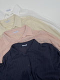 Crema Embo Overfit Shirt