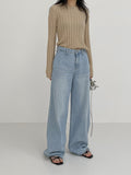 Slen Slit Knit T-shirt