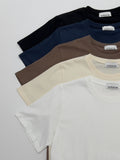 [INC MADE] Silket Cotton Short Sleeve T-Shirt