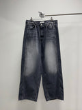 Vintage Brush Gray Denim