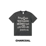 Phase Lettering Printed Short Sleeve T-Shirt