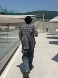 Scratch Damage Cargo Denim
