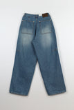 balloon hip wide jeans