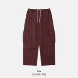 Vintage Diagonal Cargo Banding Pants