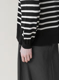 [Premium] Par Stripe V Knitwear