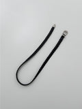 [20mm] Cowhide Mesh Western Slim Belt
