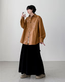 Mel Corduroy Crop Cargo Pants