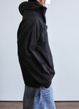Cross high neck anorak JK