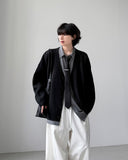 Art V-neck Balloon Cardigan