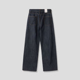Nave Two-Tuck Raw Curved Denim Pants