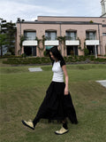 RIB LAYERED SLEEVELESS