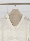 [Premium] Bell Linen Button Cardigan