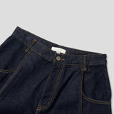 Roll Up Maxi Bermuda Selvedge Denim