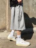 Hip-hop Tuck Bermuda Pants