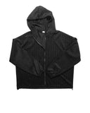 STRING VELLVET HOOD JACKET
