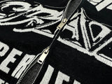Assemble Collar Knit Zip-up