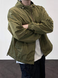 Plan) Light Two Way Glossy Windbreaker