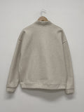 Woolen no collar string cardigan