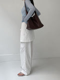 Loti Denim Wrap Mini Skirt