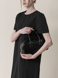 Rib Cut Button Long One Piece