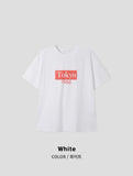 Tokyo logo crop short sleeve T-Shirt