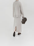 [Premium] Fair Turtleneck Whole Garment Wool Set-up